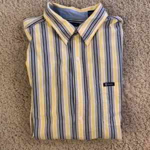 Chaps Easy Care Striped button down. XL